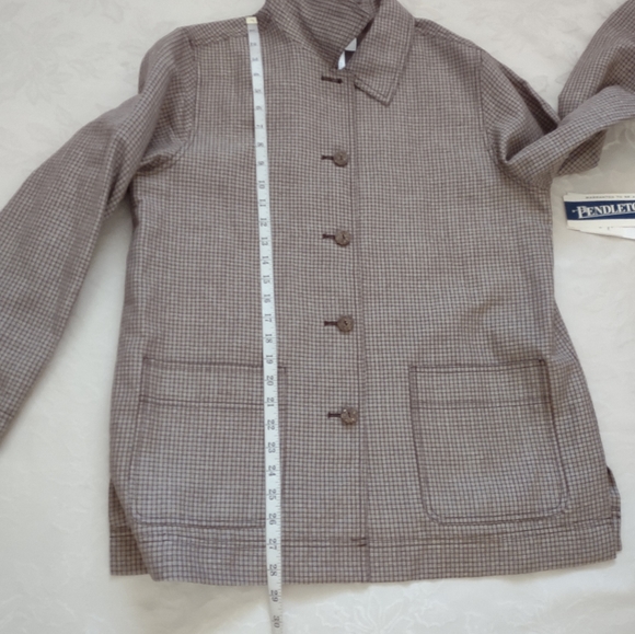 New 🎀 Pendleton 2 piece Set suit linen silk maxi skirt + long jacket - Picture 2 of 12